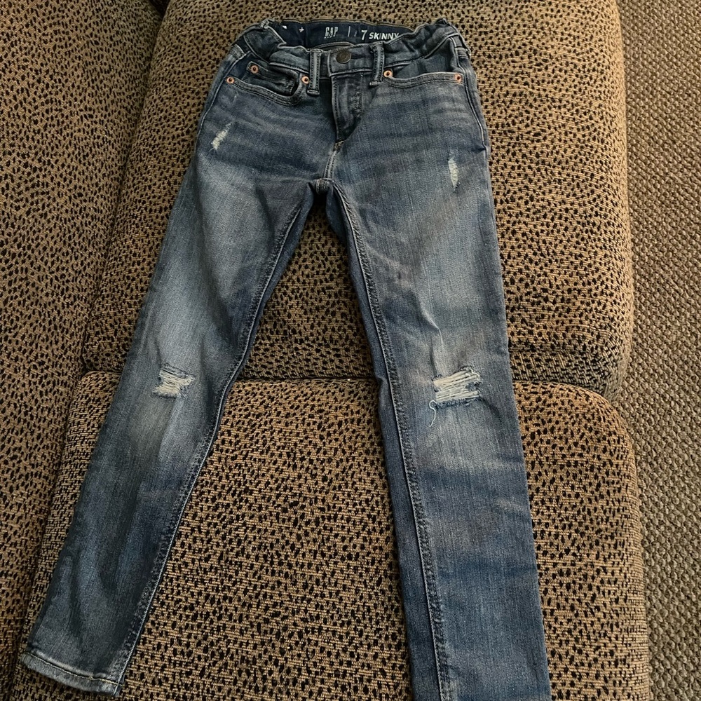 GAP Kids Bits Size 7 Skinny Jeans